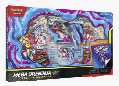 Pokémon: Mega Greninja ex Premium Collection