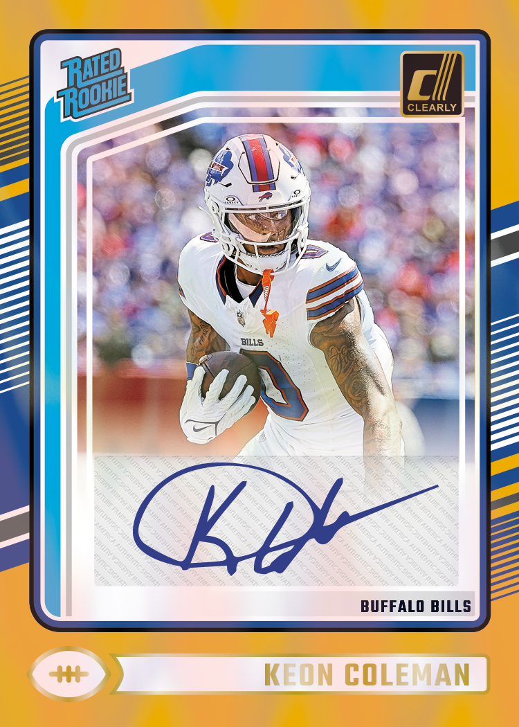 2024 Panini Clearly Donruss Football 8-Box Half Case