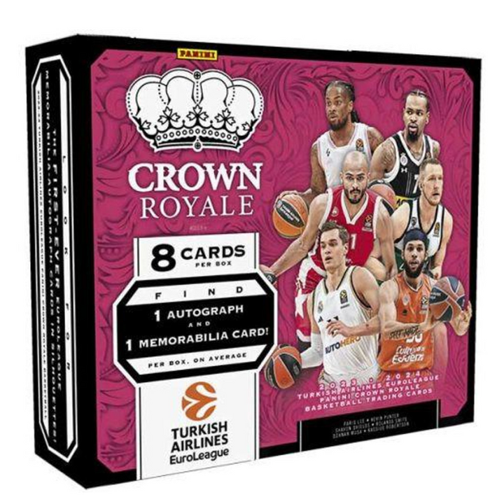 2023-24 Panini Crown Royale Euroleague Basketball Hobby Box