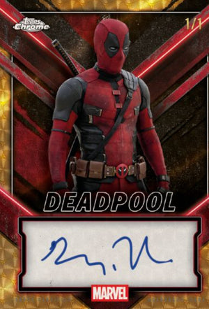 2025 Topps Chrome Deadpool Hobby 2-Box #2 Random Packs