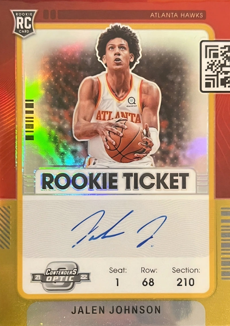 2021-22 Panini Contenders Optic Basketball 10-Box Inner Case