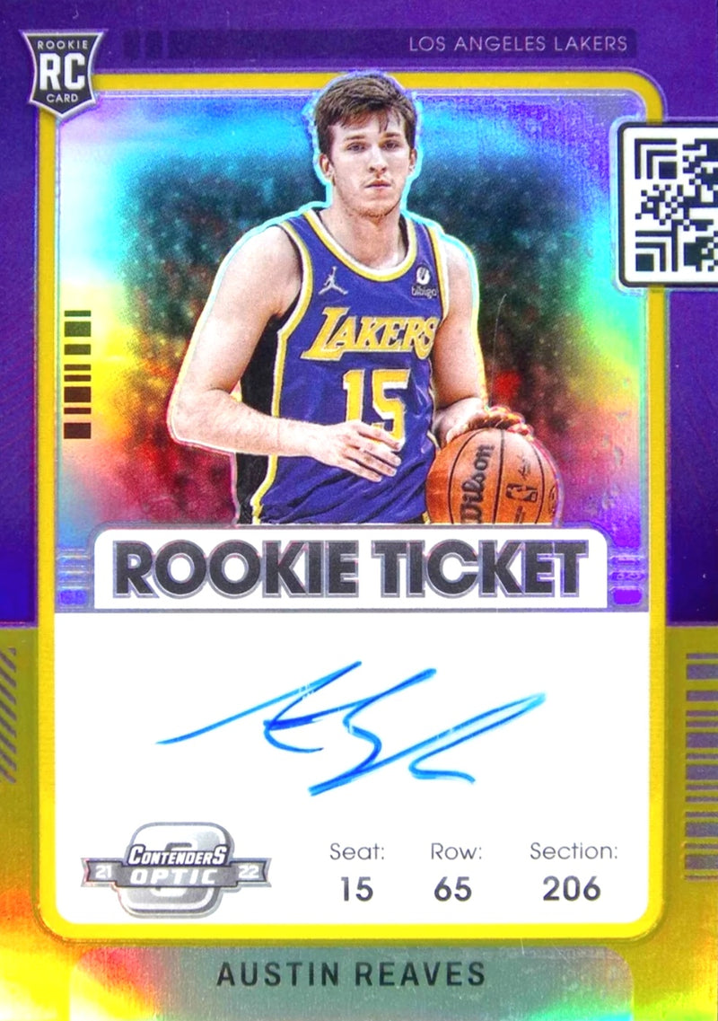 2021-22 Panini Contenders Optic Basketball 10-Box Inner Case