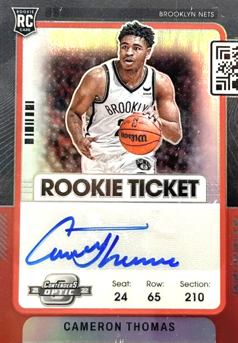 2021-22 Panini Contenders Optic Basketball 10-Box Inner Case