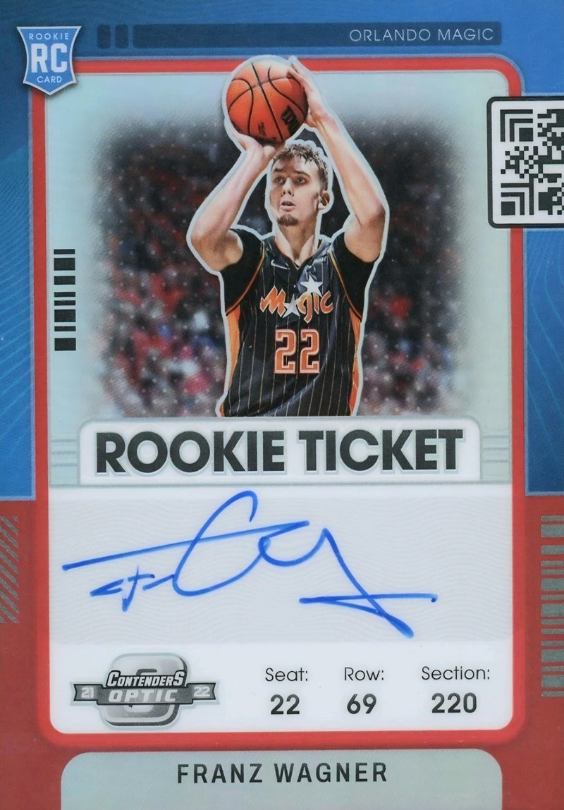 2021-22 Panini Contenders Optic Basketball 10-Box Inner Case