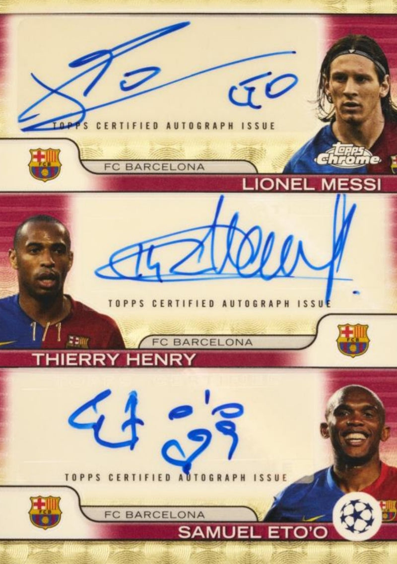 2024-25 Topps Chrome UEFA Club Competitions Jumbo 8-Box Full Case