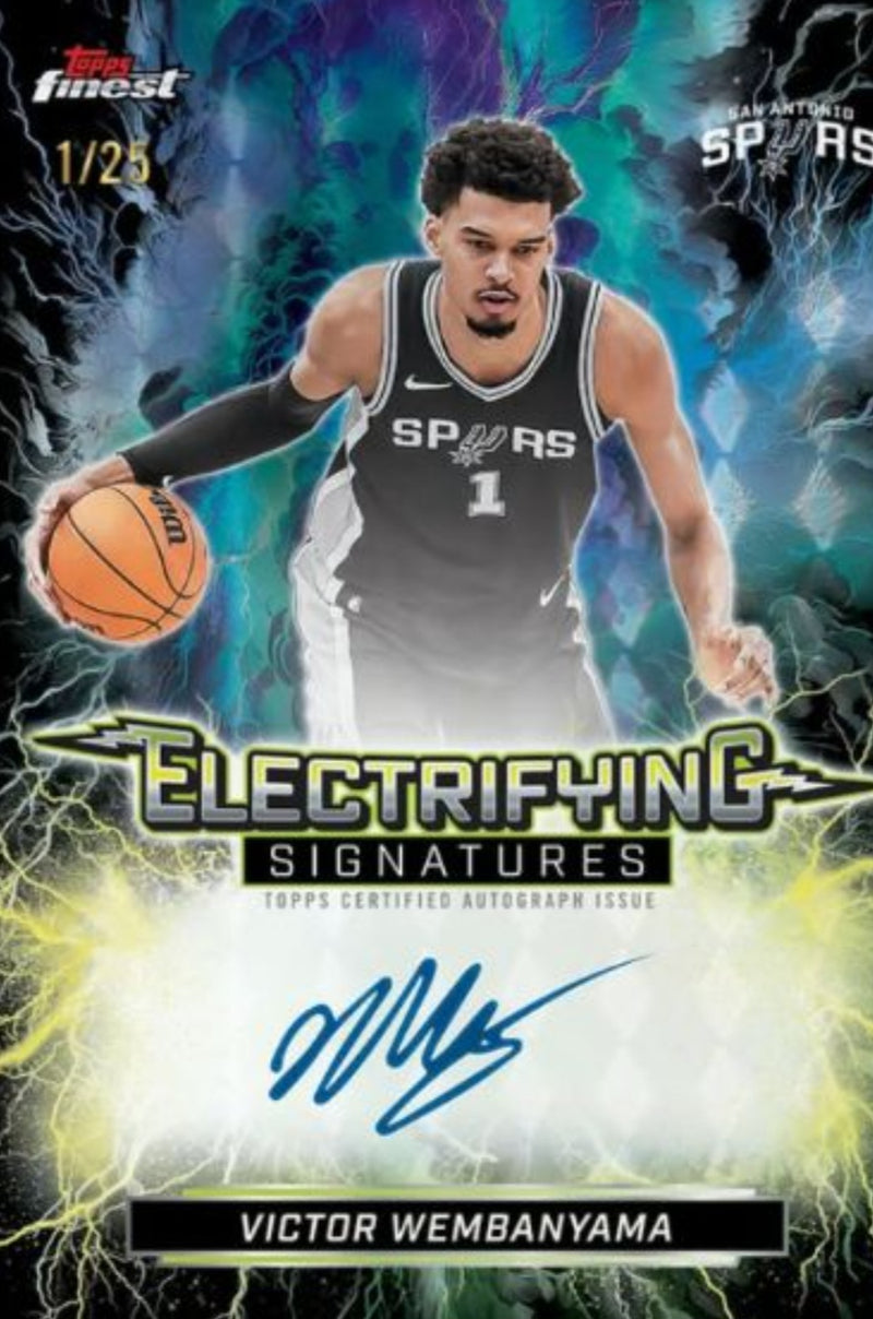 2025-26 Topps Finest Basketball 4-Box Half Case