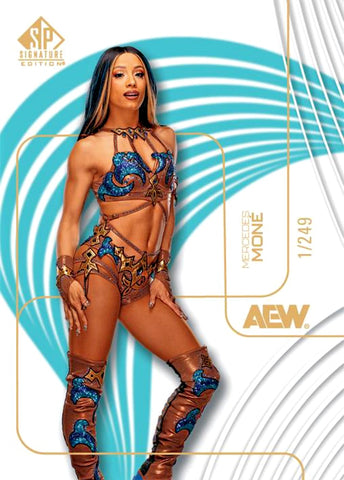 2025 Upper Deck SP Signature Edition AEW 10-Box Full Inner Case #1 Random Letter