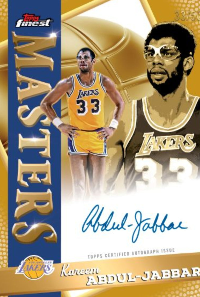 2025-26 Topps Finest Basketball 4-Box Half Case