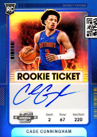 2021-22 Panini Contenders Optic Basketball 10-Box Inner Case #1 Pick Your Team