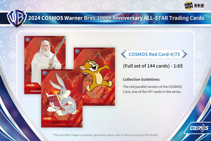 2024 KAKAWOW COSMOS Warner Bros.100th Anniversary ALL-STAR 10-Box Full Case