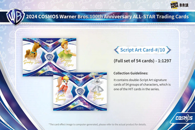 2024 KAKAWOW COSMOS Warner Bros.100th Anniversary ALL-STAR 10-Box Full Case