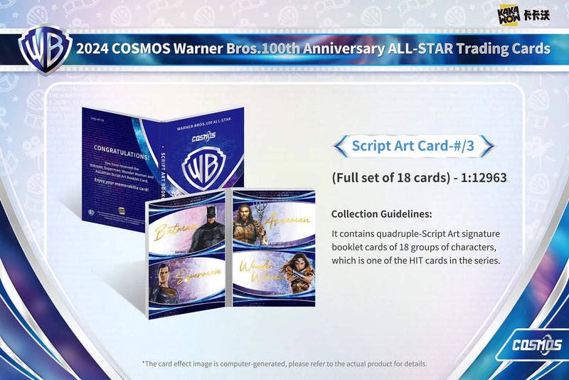 2024 KAKAWOW COSMOS Warner Bros.100th Anniversary ALL-STAR 10-Box Full Case