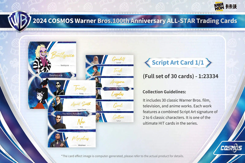 2024 KAKAWOW COSMOS Warner Bros.100th Anniversary ALL-STAR 10-Box Full Case