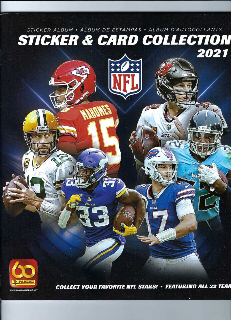 Panini Sticker & Card Collection 2021 NFL (Sticker Album Only)