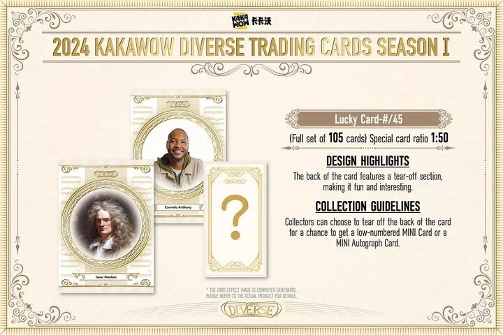 2024 Kakawow Diverse Season 1 Hobby Box