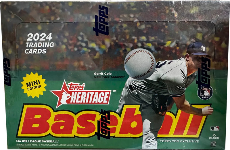 2024 Topps Heritage Baseball Mini Box