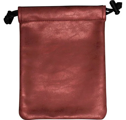 Ultra Pro Treasure Nest Dice Bags - Suede Ruby