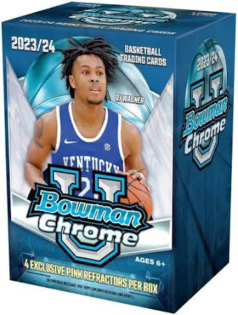 2023-24 Bowman University Chrome Basketball Value Box