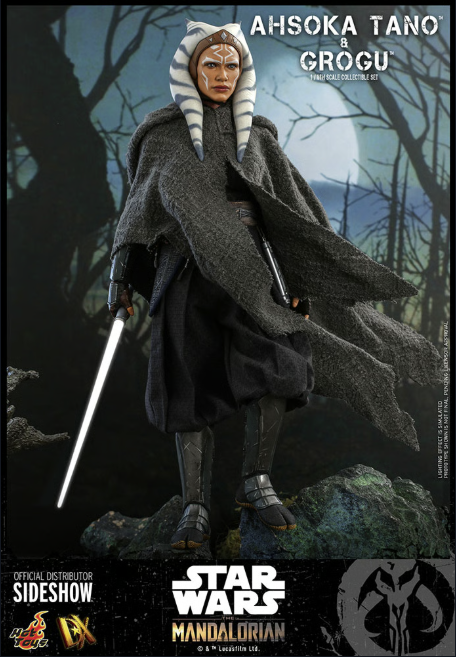 Ahsoka Tano And Grogu Sixth Scale Figure Set by Hot Toys