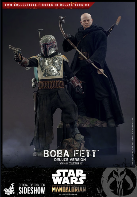 Boba Fett (Deluxe Version) Sixth Scale Collectible Figure Set - Star Wars: The Mandalorian (Hot Toys)