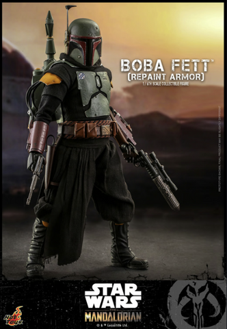 Sideshow - Boba Fett (Repaint Armor) Sixth Scale Figure by Hot Toys
