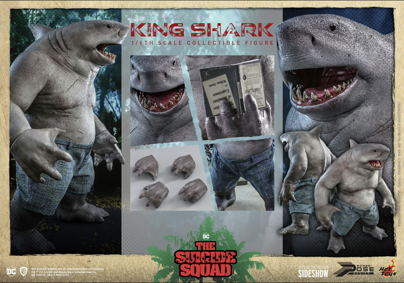 KING SHARK Sixth Scale Figure by Hot Toys