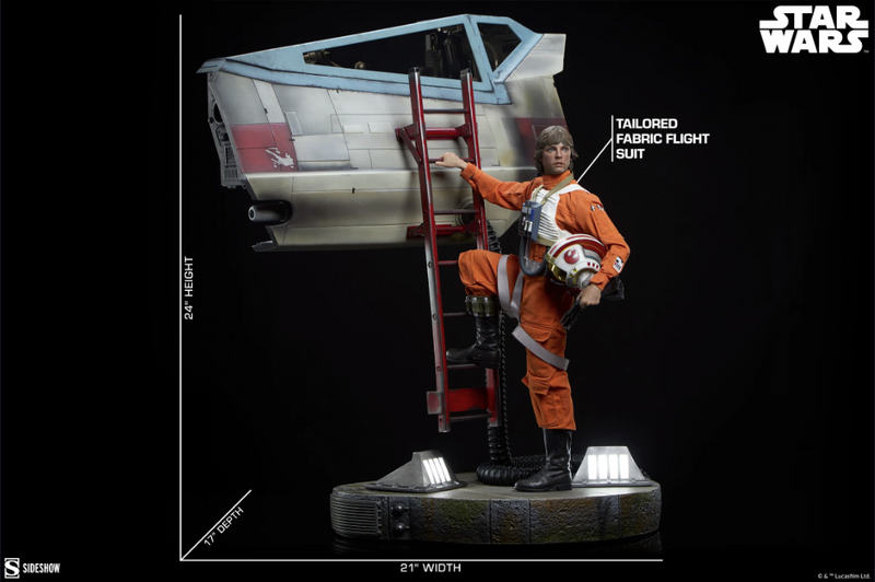 Sideshow: Luke Skywalker & X-Wing: Red Five, Standing By