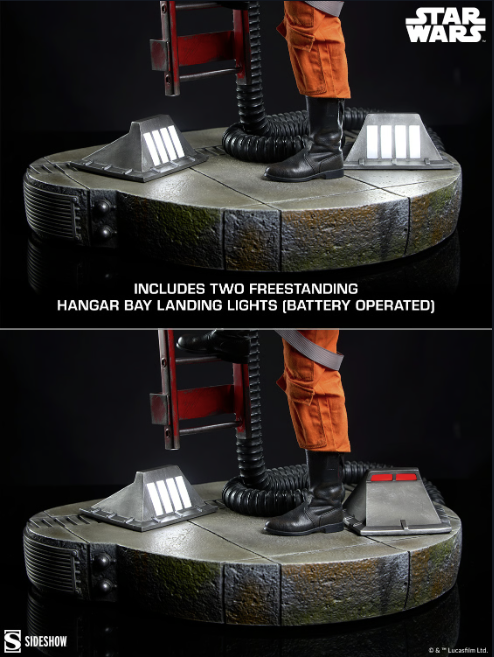 Sideshow: Luke Skywalker & X-Wing: Red Five, Standing By