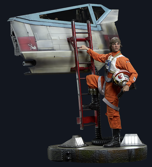 Sideshow: Luke Skywalker & X-Wing: Red Five, Standing By