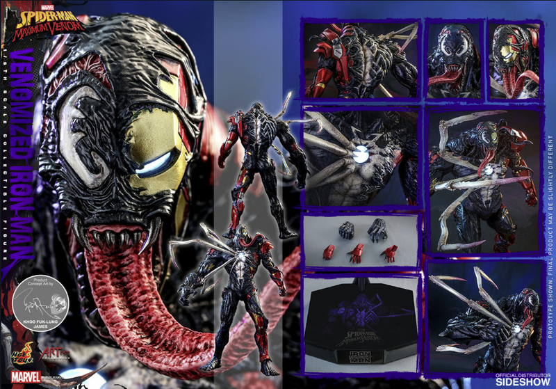 Venomized Iron Man (Special Edition) - Sixth Scale Figure by Hot Toys