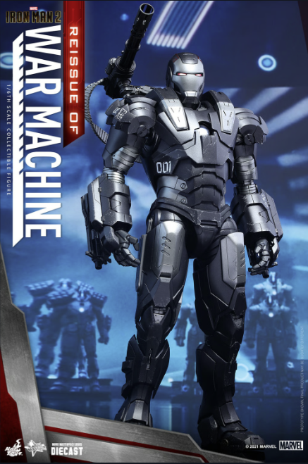 War Machine Sixth Scale Figure by Hot Toys