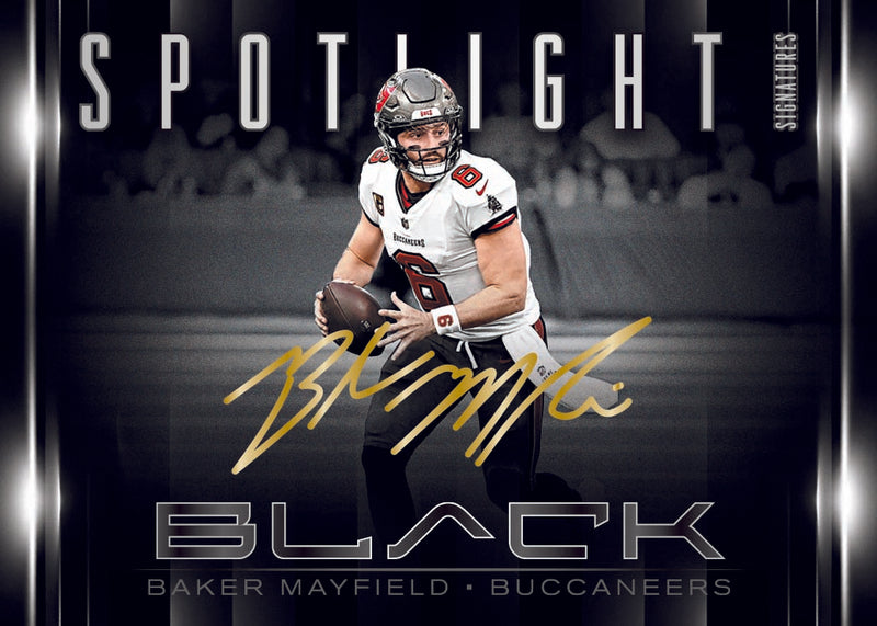 2025 Panini Black Football Hobby 6-Box Half Case
