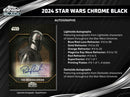 Star Wars Chrome Black Hobby Box (Topps 2024)