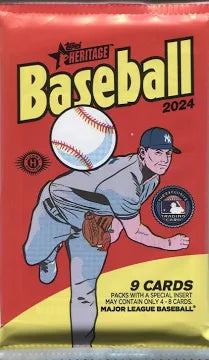 2024 Topps Heritage Baseball Packs