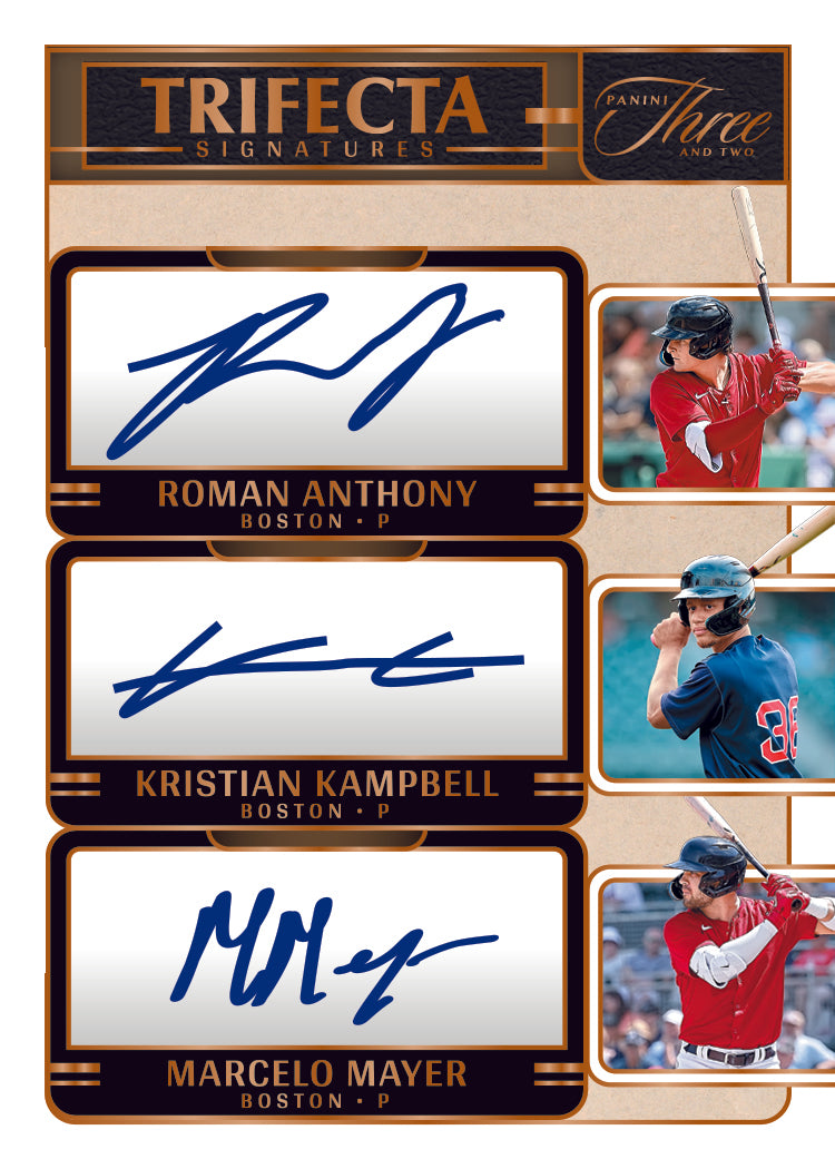 2025 Panini Three and Two Baseball 5-Box Half Case