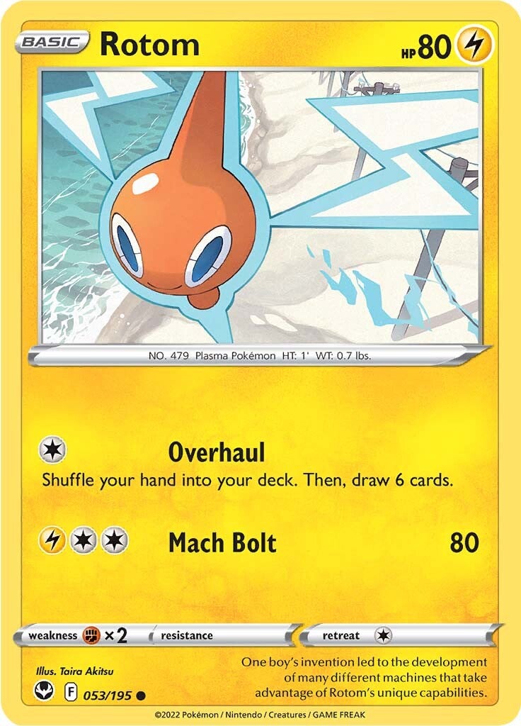 Rotom (053/195) [Sword & Shield: Silver Tempest]