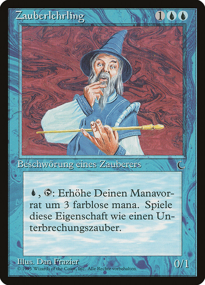 Apprentice Wizard (German) - "Zauberlehrling" [Renaissance]