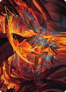 Free From Flesh Art Card (Gold-Stamped Signature) [Phyrexia: All Will Be One Art Series]