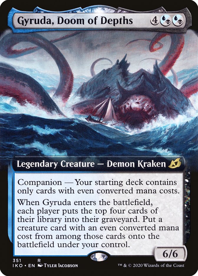 Gyruda, Doom of Depths (Extended Art) [Ikoria: Lair of Behemoths]