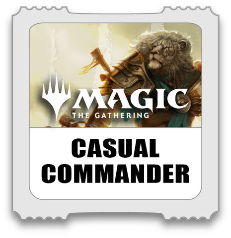Casual Commander Night ticket