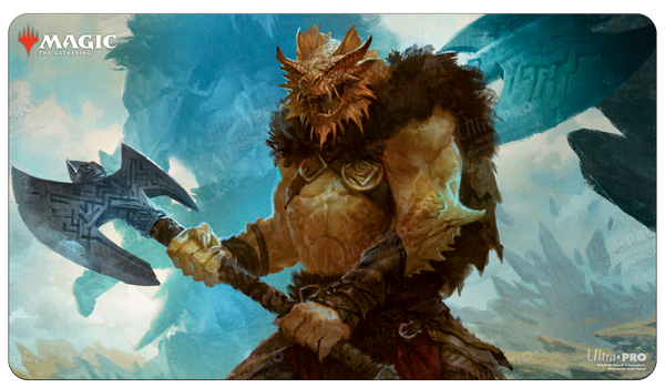Ultra Pro - Commander Adventures in the Forgotten Realms Vrondiss, Rage of Ancients Standard Gaming Playmat for Magic: The Gathering