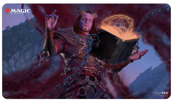Ultra Pro - Commander Adventures in the Forgotten Realms Prosper, Tome-Bound Standard Gaming Playmat for Magic: The Gathering