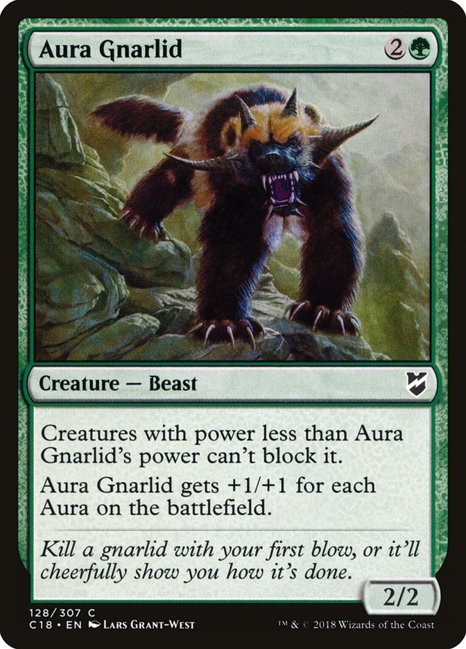 Aura Gnarlid [Commander 2018]