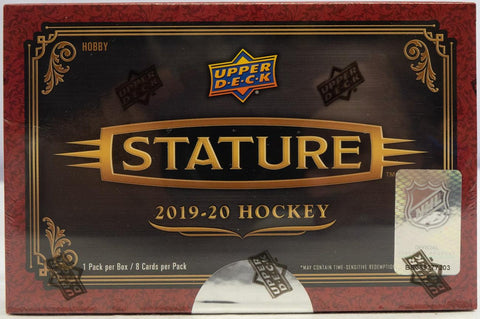 2019/20 Upper Deck Stature Hockey Hobby Box