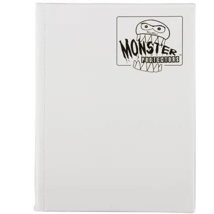 Monster Binder 9 Pocket: White