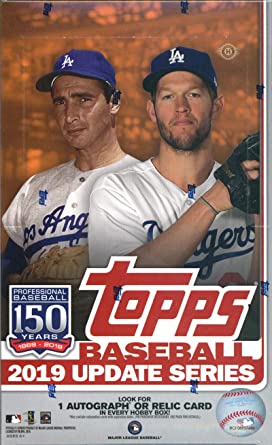 2019 Topps Update Series Baseball Hobby Box
