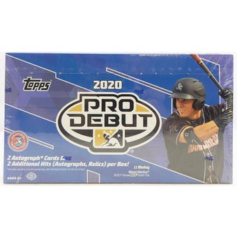 2020 Topps Pro Debut Baseball Hobby Box