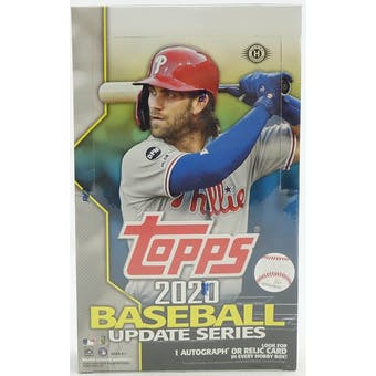 2020 Topps Update Series Baseball Hobby Box