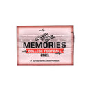 2021 Leaf Memories College Football Box