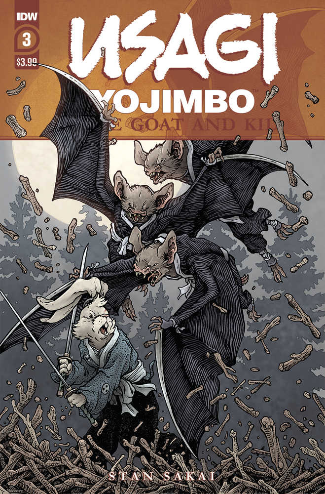 Usagi Yojimbo Lone Goat & Kid